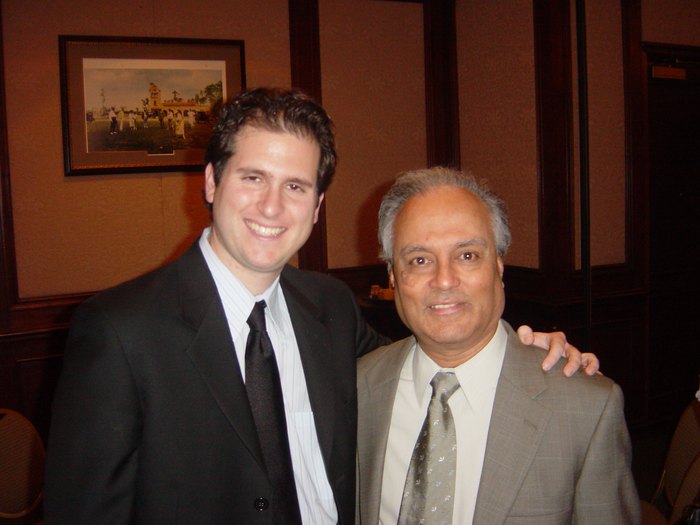With the late Dr. Ram Ayyar.