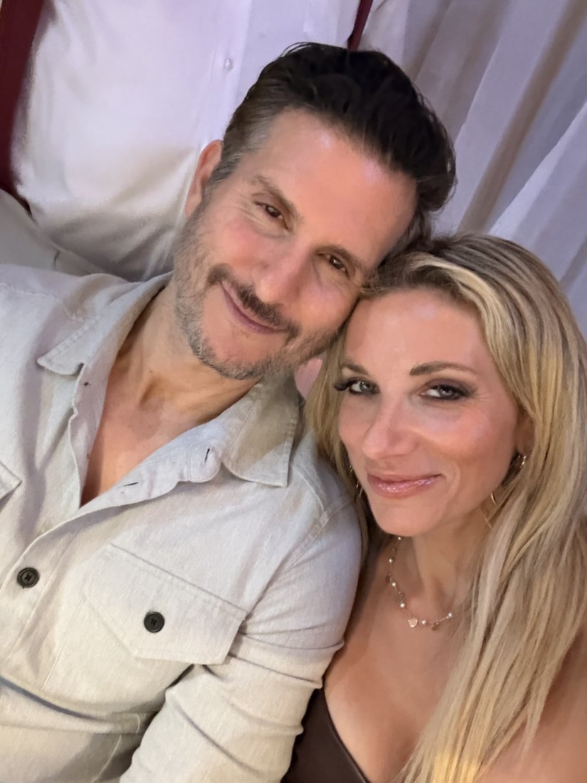 Steven and his wife.