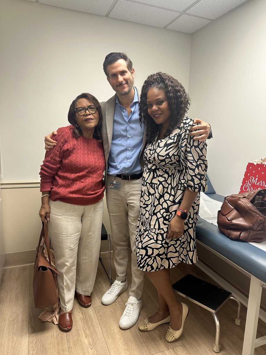 Dr. Resnick with patient