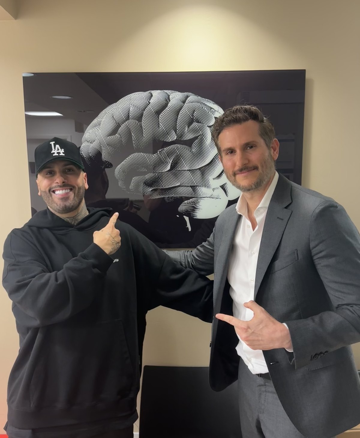 Dr. Resnick with patient