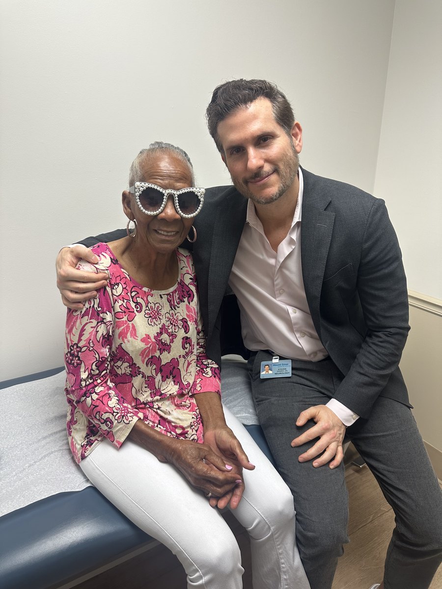 Dr. Resnick with patient